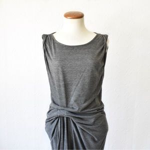 A’reve Gray Sleeveless High Split Dress/Tunic